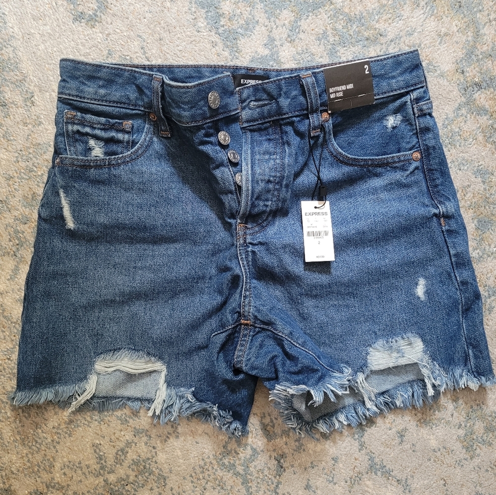 Denim Blue Women's Shorts